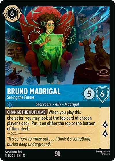 Bruno Madrigal - Seeing the Future (Wilds Unknown) Near Mint
