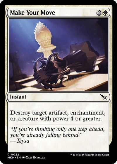 Make Your Move (Murders at Karlov Manor) Light Play Foil