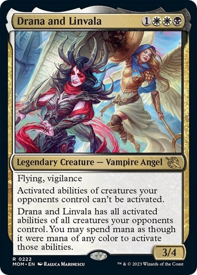 Drana and Linvala (March of the Machine) Near Mint