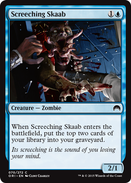 Screeching Skaab (Magic Origins) Light Play Foil