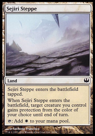 Sejiri Steppe (Duel Decks: Knights vs Dragons) Light Play
