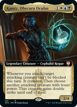 Kamiz, Obscura Oculus (Extended Art) (Commander: Streets of New Capenna) Light Play