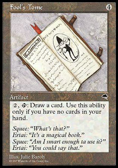 Fool's Tome (Tempest) Light Play