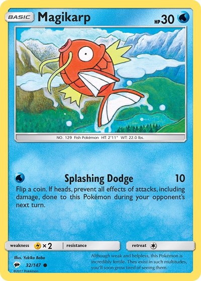 Magikarp (SM - Burning Shadows) Near Mint
