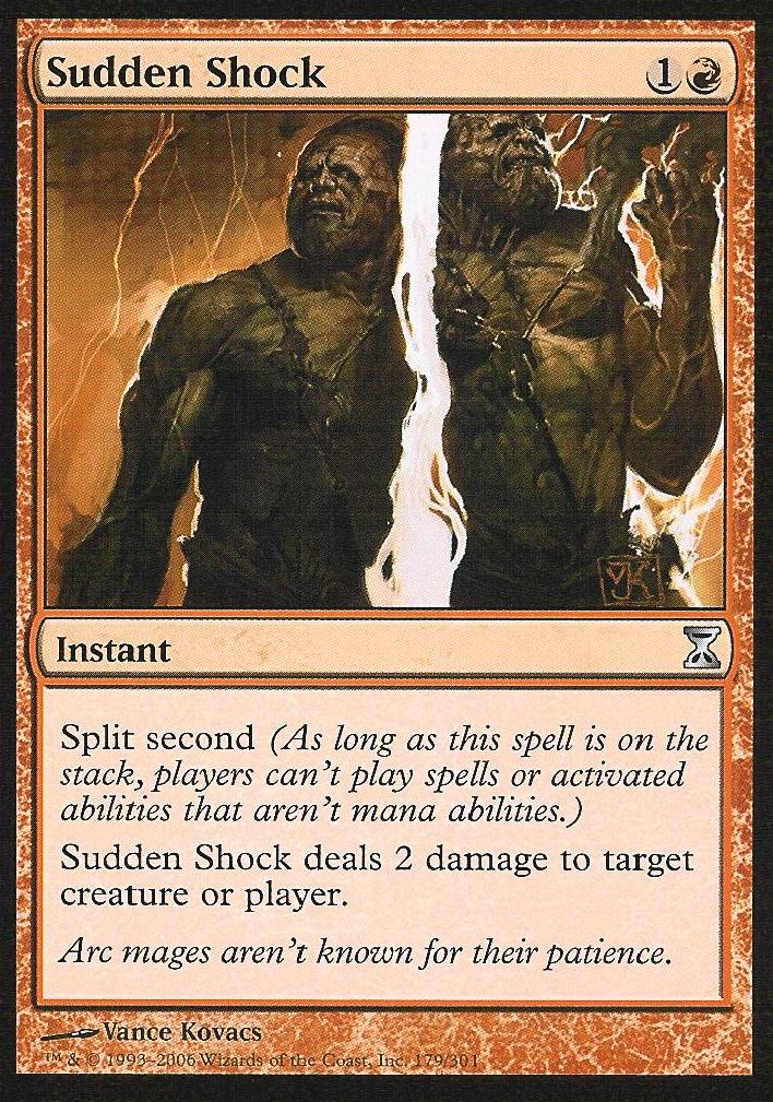 Sudden Shock (Time Spiral) Light Play