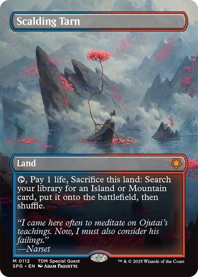 Scalding Tarn (Borderless) (Special Guests) Near Mint