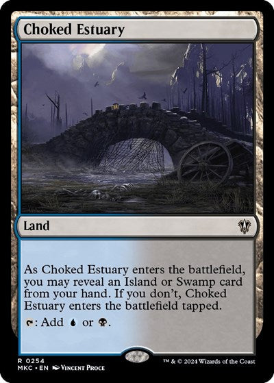 Choked Estuary (Commander: Murders at Karlov Manor) Near Mint