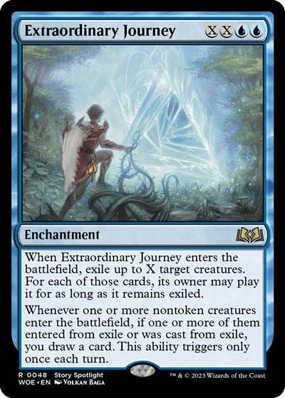 Extraordinary Journey (Wilds of Eldraine) Light Play