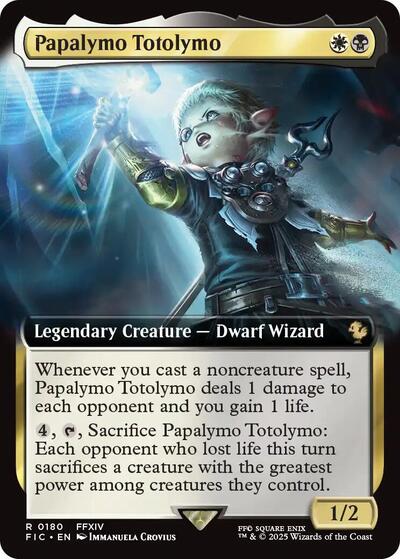 Papalymo Totolymo (Extended Art) (Commander: FINAL FANTASY) Near Mint