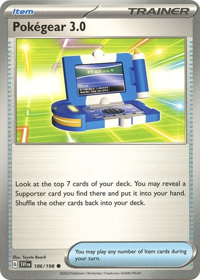 Pokegear 3.0 (Scarlet and Violet: Base Set) Near Mint Reverse Holofoil