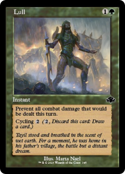 Lull (Retro Frame) (Dominaria Remastered) Near Mint Foil
