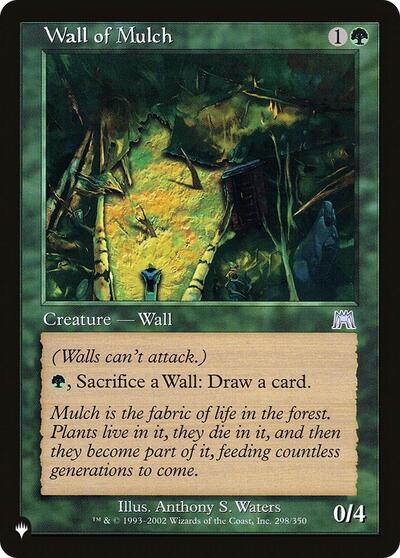 Wall of Mulch (The List) Near Mint