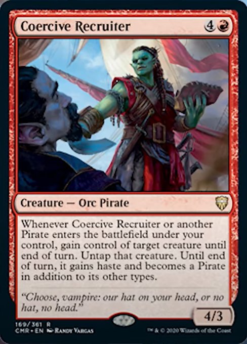 Coercive Recruiter (Commander Legends) Light Play