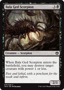 Bala Ged Scorpion (Iconic Masters) Light Play Foil