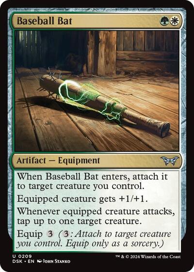 Baseball Bat (Duskmourn: House of Horror) Near Mint