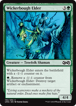 Wickerbough Elder (Ultimate Masters) Light Play Foil