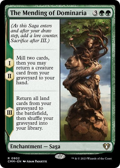 The Mending of Dominaria (Commander Masters) Light Play