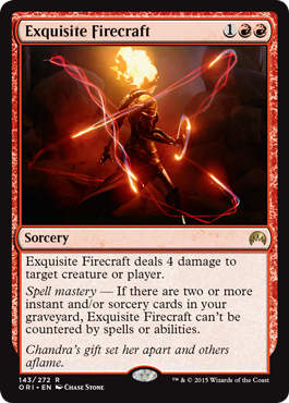 Exquisite Firecraft (Magic Origins) Light Play