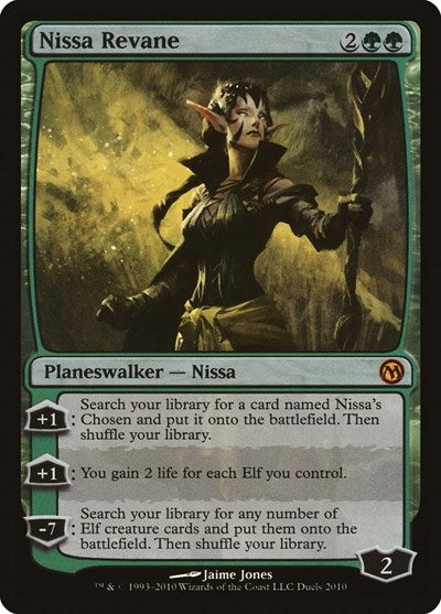Nissa Revane (Promos: Media) Light Play Foil