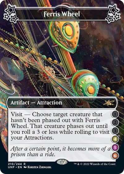 Ferris Wheel (4-5-6) (Unfinity) Light Play Foil