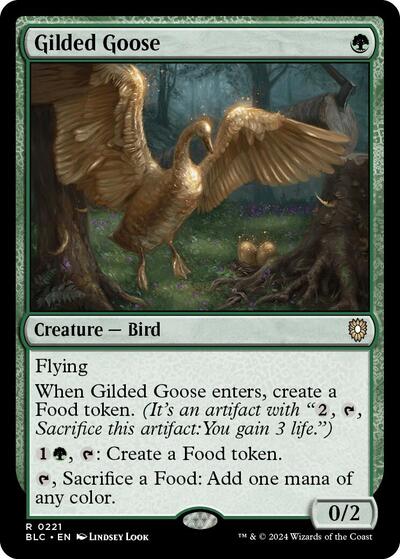 Gilded Goose (Commander: Bloomburrow) Near Mint