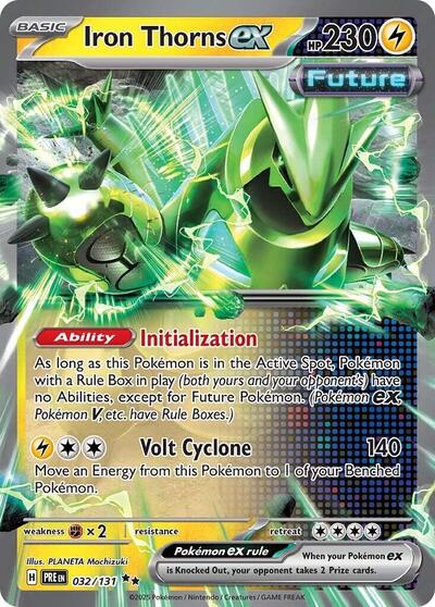 Iron Thorns ex (SV: Prismatic Evolutions) Near Mint Holofoil