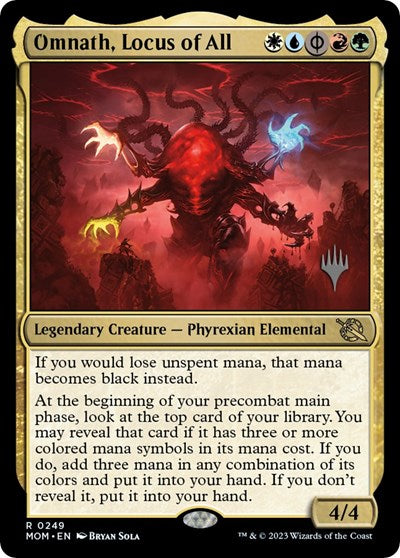 Omnath, Locus of All (Promo Pack: March of the Machine) Near Mint
