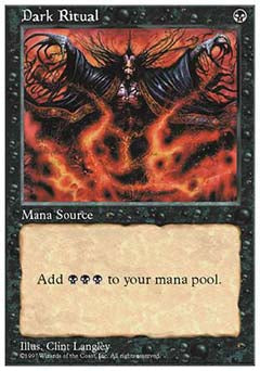 Dark Ritual (5th Edition) Light Play