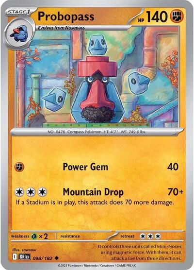 Probopass (SV10: Destined Rivals) Near Mint Reverse Holofoil