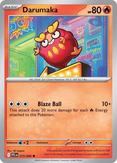 Darumaka (ME02: Phantasmal Flames) Near Mint Reverse Holofoil
