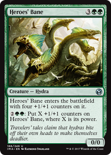 Heroes' Bane (Iconic Masters) Light Play Foil