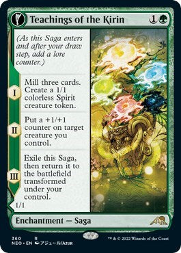 Teachings of the Kirin (Showcase) (Kamigawa: Neon Dynasty) Near Mint