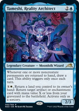 Tameshi, Reality Architect (Kamigawa: Neon Dynasty) Near Mint Foil