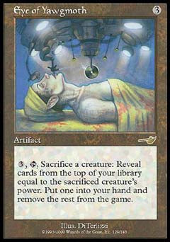 Eye of Yawgmoth (Nemesis) Light Play