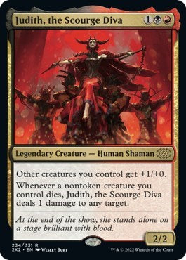 Judith, the Scourge Diva (Double Masters 2022) Near Mint