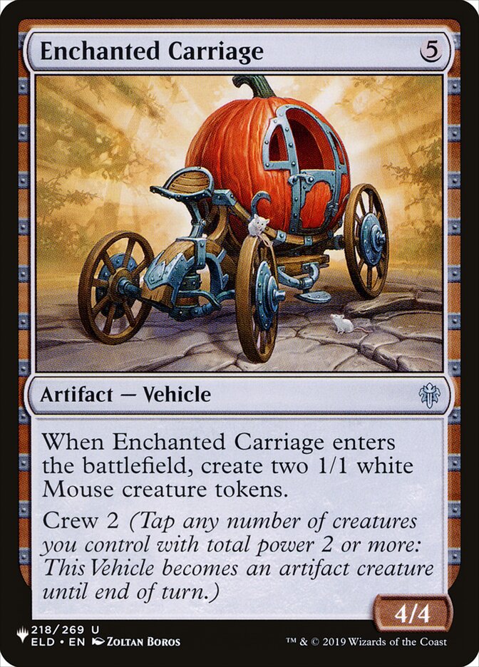 Enchanted Carriage (The List) Light Play
