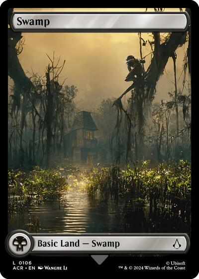 Swamp (0106) (Universes Beyond: Assassin's Creed) Light Play