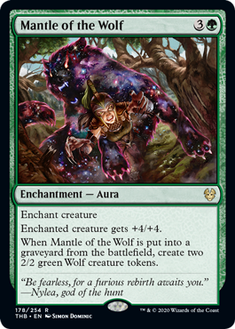 Mantle of the Wolf (Theros Beyond Death) Light Play