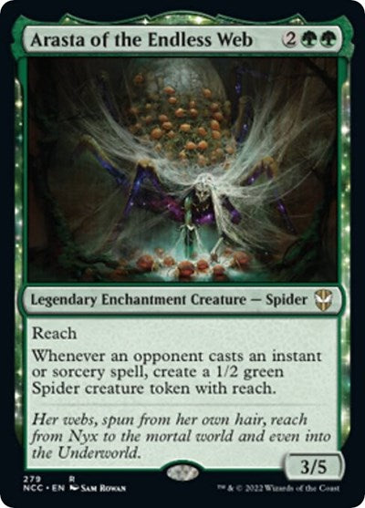 Arasta of the Endless Web (Commander: Streets of New Capenna) Light Play