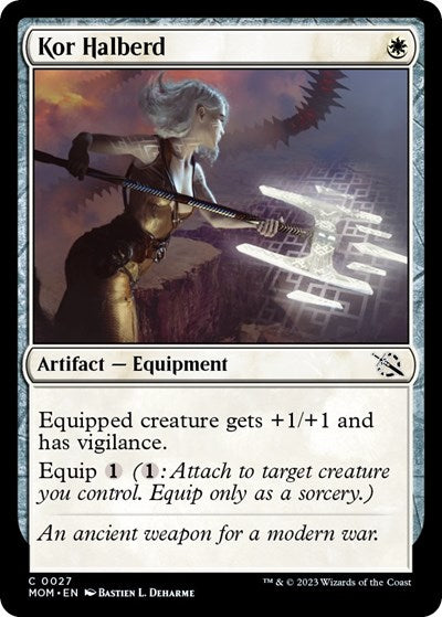Kor Halberd (March of the Machine) Near Mint Foil