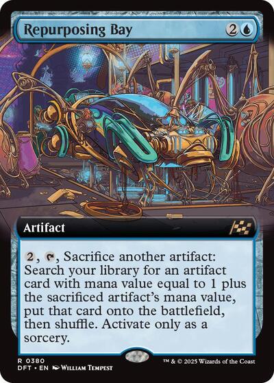 Repurposing Bay (Extended Art) (Aetherdrift) Near Mint
