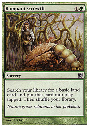 Rampant Growth (9th Edition) Light Play