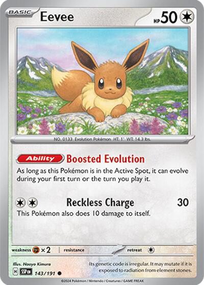 Eevee (SV08: Surging Sparks) Near Mint
