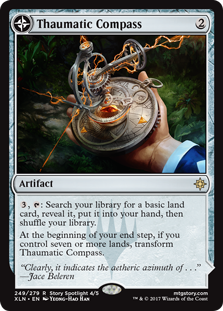 Thaumatic Compass (Spires of Orazca) (Ixalan) Light Play