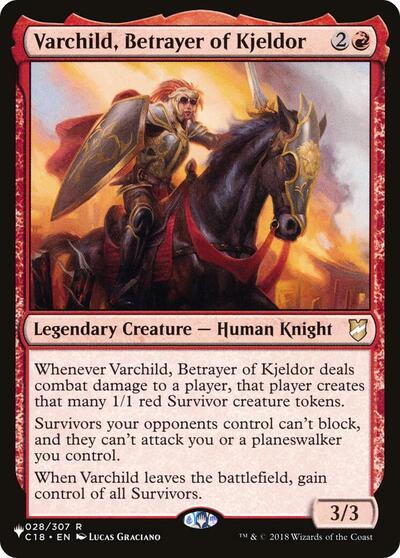 Varchild, Betrayer of Kjeldor (The List) Near Mint