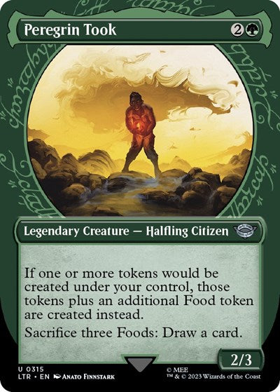 Peregrin Took (Showcase) (Universes Beyond: The Lord of the Rings: Tales of Middle-earth) Near Mint Foil