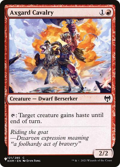 Axgard Cavalry (The List) Near Mint