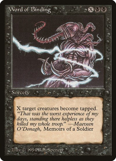 Word of Binding (The Dark) Light Play