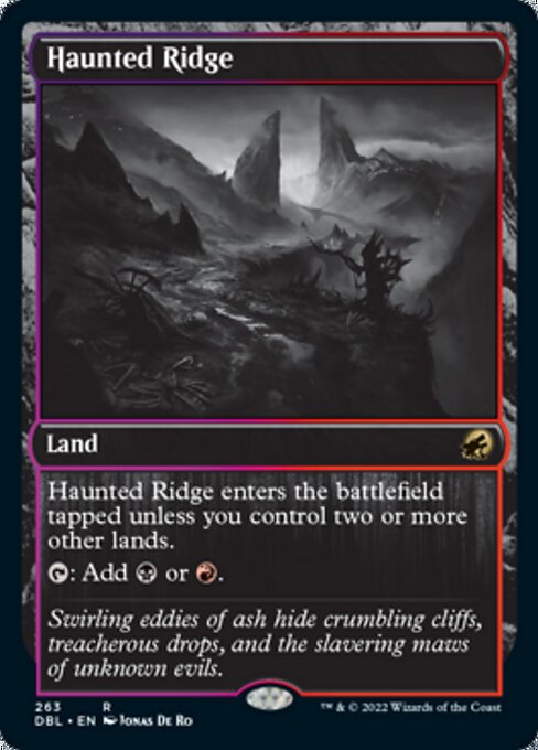 Haunted Ridge (Innistrad: Double Feature) Light Play