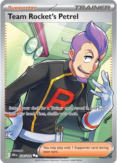 Team Rocket's Petrel - 226 (SV10: Destined Rivals) Near Mint Holofoil